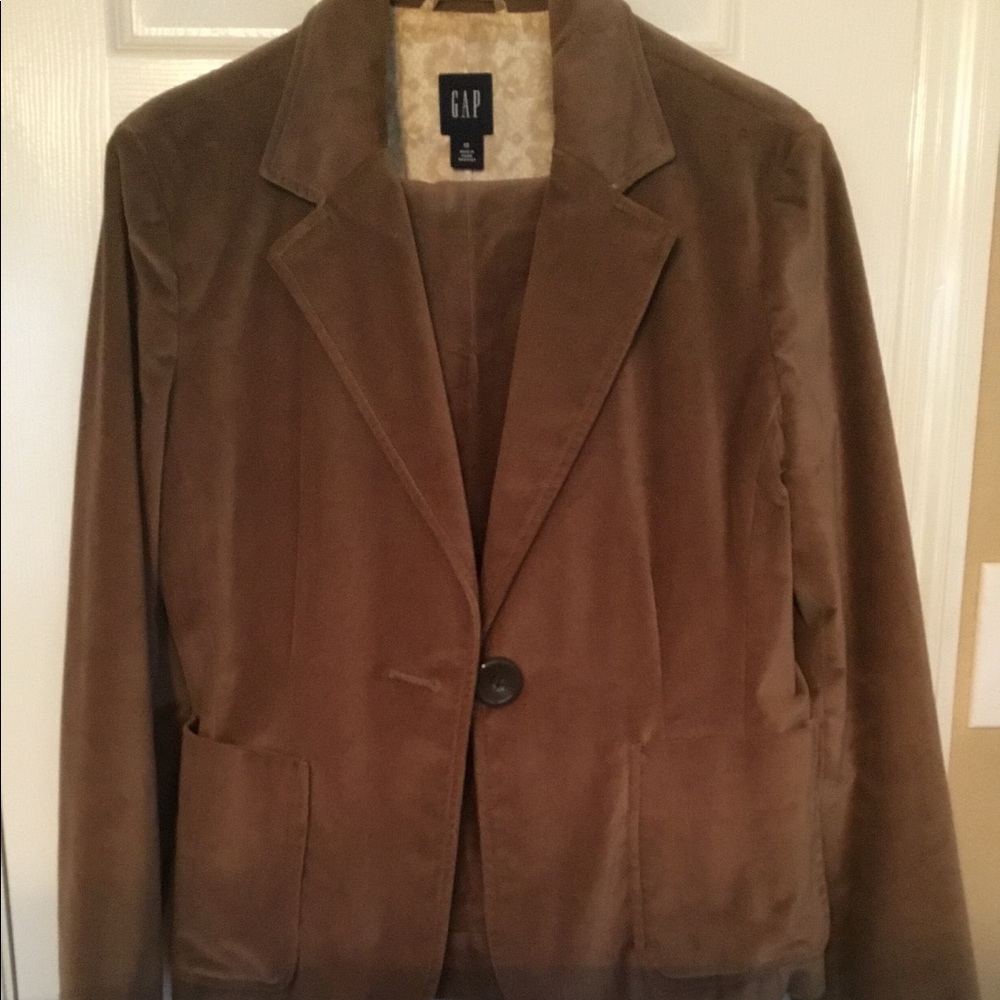 Vintage Suede Feel Gap Suit